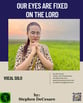 Our Eyes Are Fixed On The Lord Vocal Solo & Collections sheet music cover